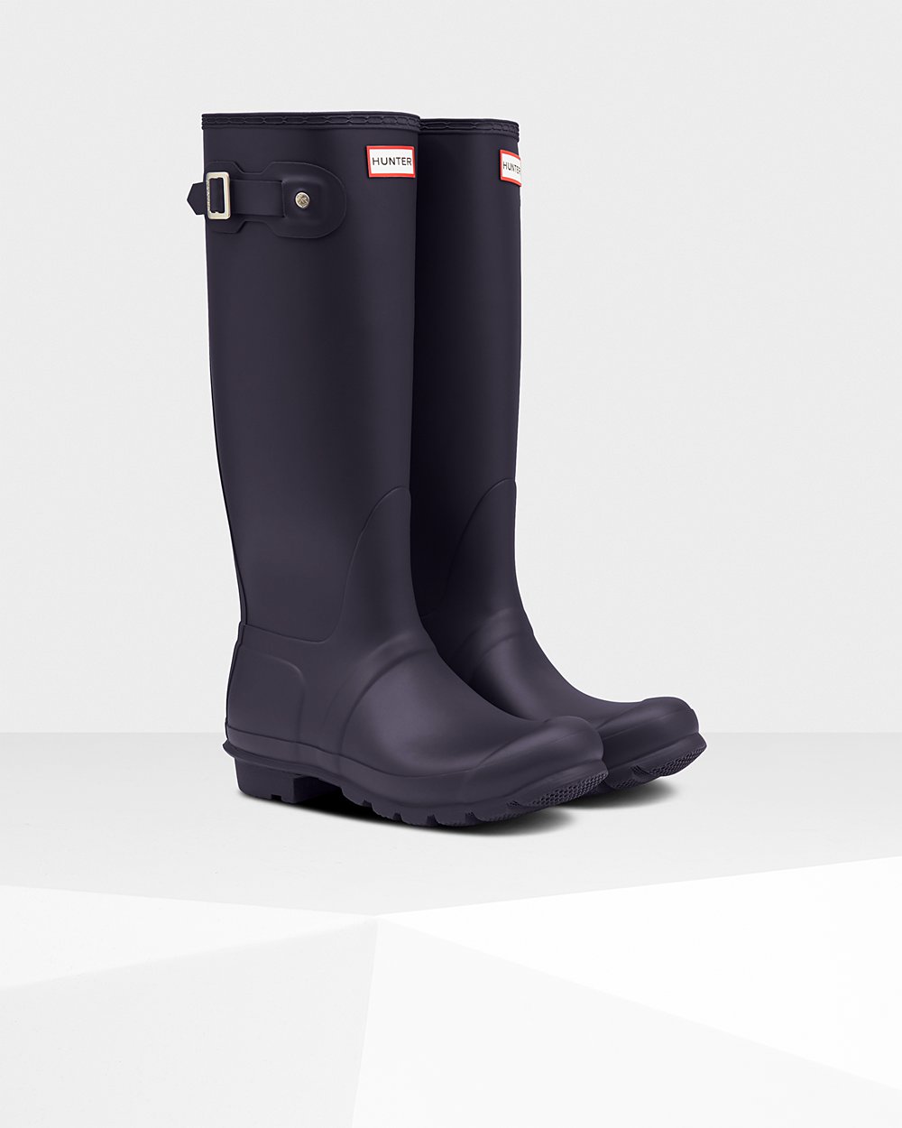 Galochas Altas Hunter Feminina Roxo - Original - 08LZCGBUH